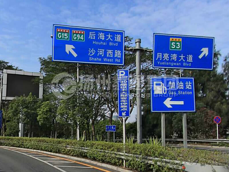 BZG-009，交通標(biāo)志桿，T型交通標(biāo)志桿