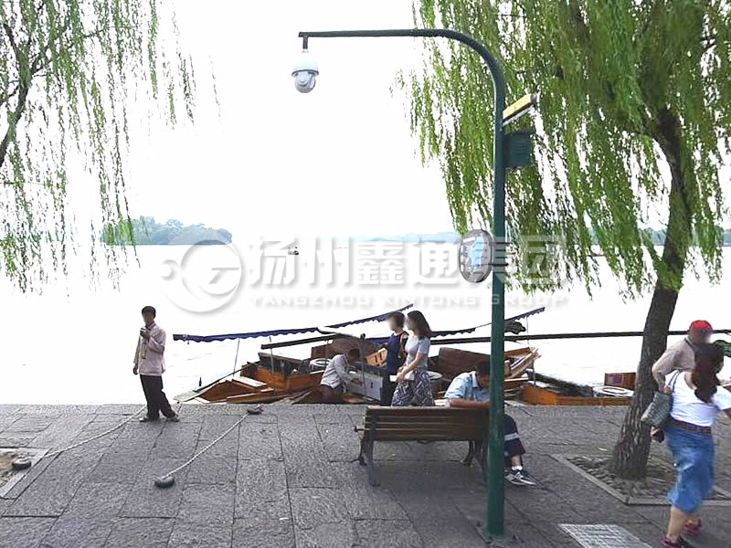 DJG-021，電子警察桿，自彎球機(jī)桿