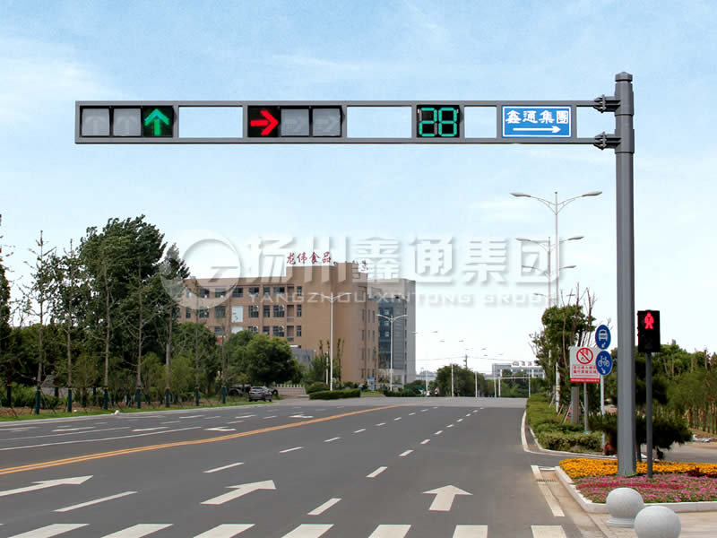 XHDG-001，八棱立桿框架信號(hào)燈桿