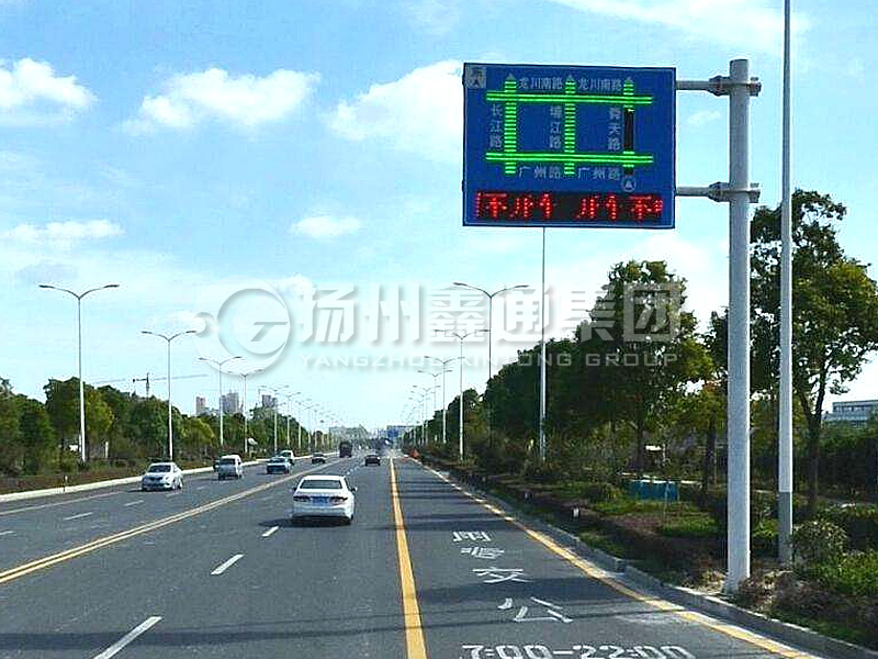 YDP-020，誘導(dǎo)屏桿，流量情報(bào)板立桿