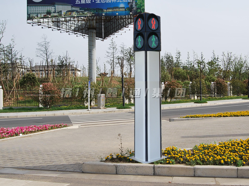 YTH302-7L-RX，一體化雙面人行燈